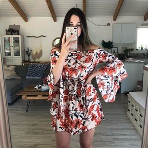 Lulu’s Off the Shoulder Dress